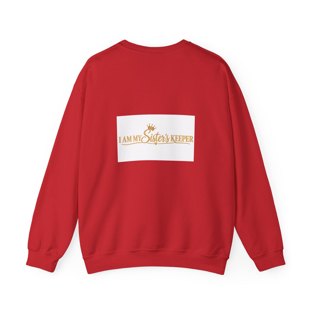 My Sister’s Keeper Gold Script Crewneck