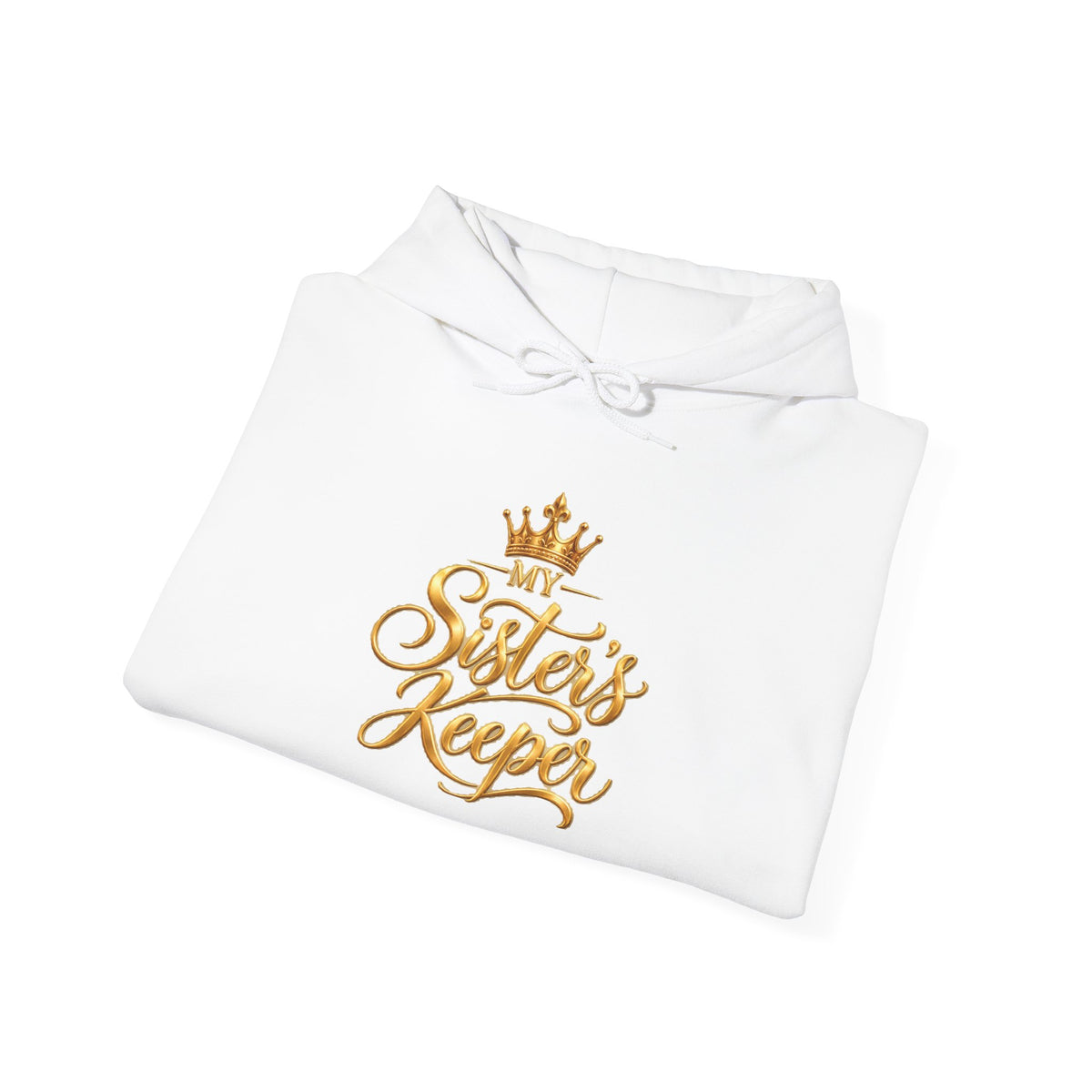 My Sister’s Keeper Gold Script Hoodie